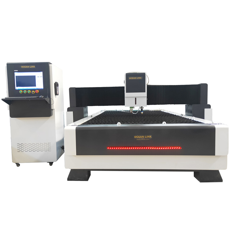 3015*1500w Miotal CNC Laser agus Meaisín Gearradh Comhtháite Plasma