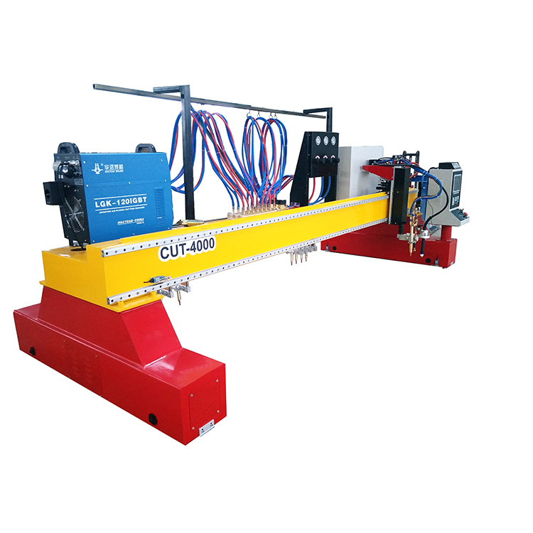 Meaisín Gearradh Plasma Gantry CNC 2500*6000mm 200A Gearrthóir Plasma